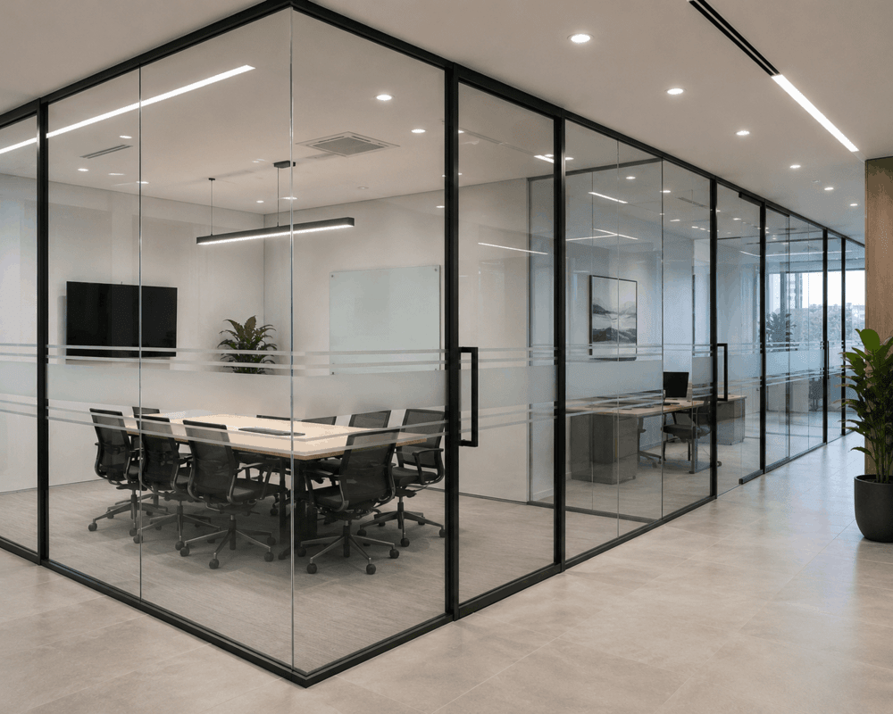 Office Glass Partition